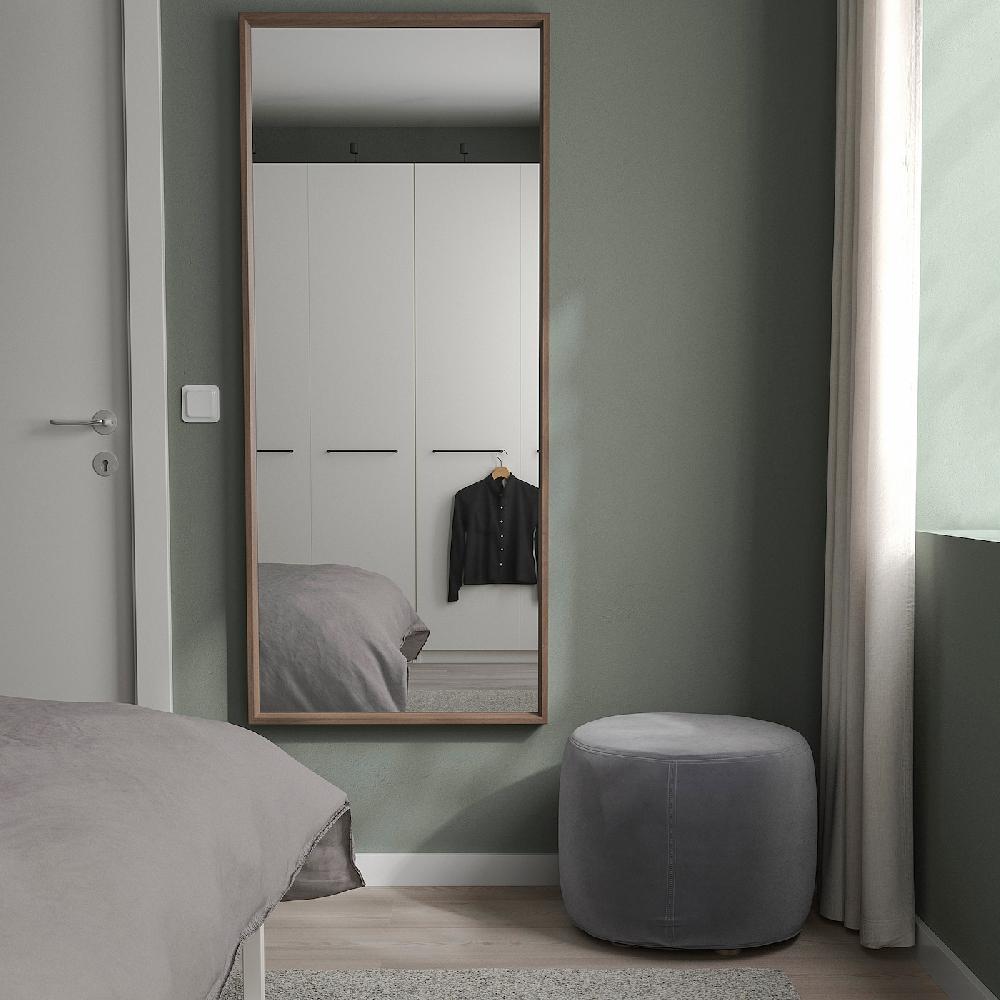 IKEA NISSEDAL Specchio Effetto Noce 65x150 Cm