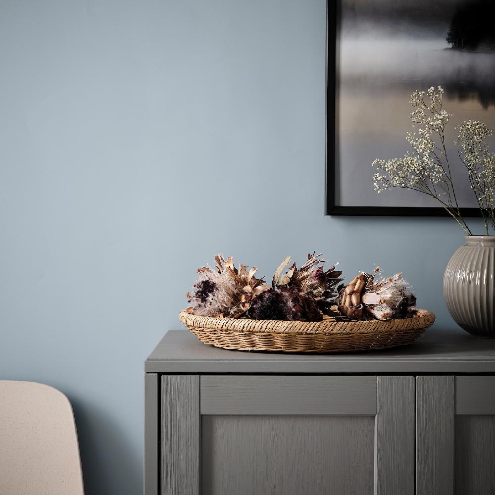 IKEA NÖJAKTIG Piatto Decorativo Rattan 43 Cm