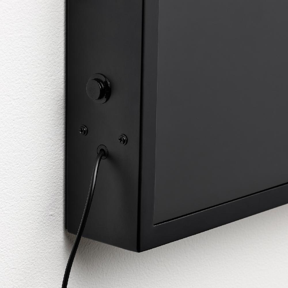 IKEA OBEGRÄNSAD Lampada Da Parete A LED Nero