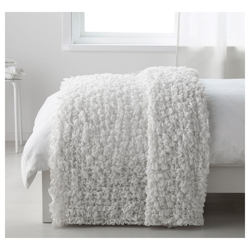 IKEA OFELIA Coperta Bianco 130x170 Cm
