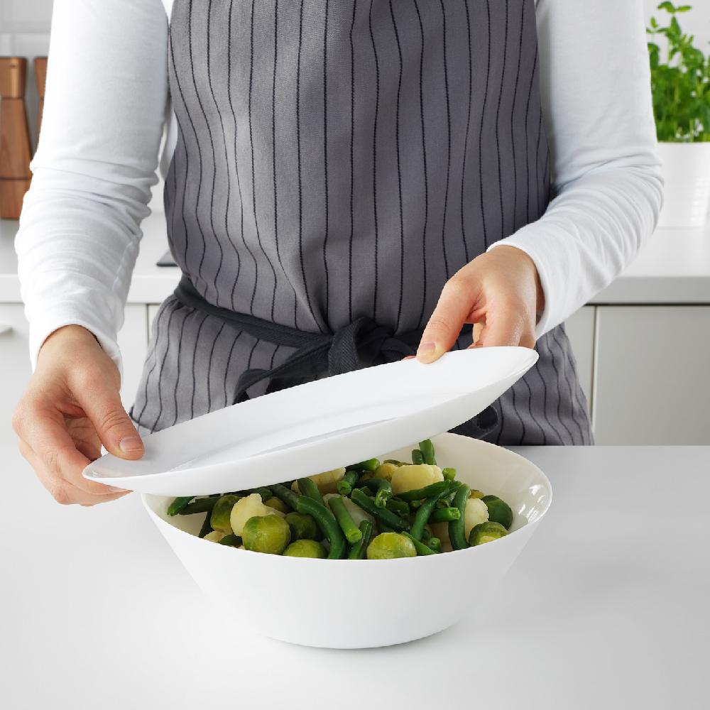 IKEA OFTAST Ciotola Bianco 23 Cm