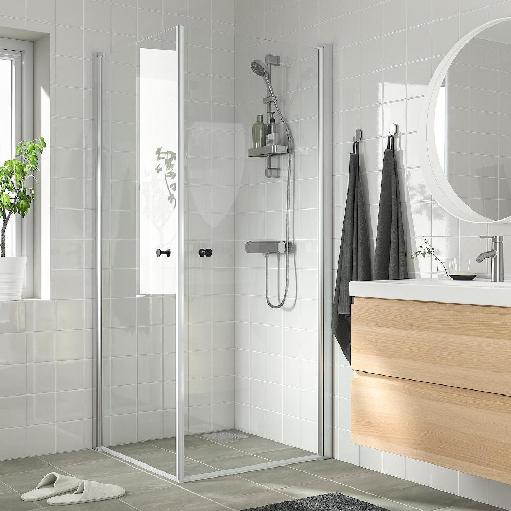 IKEA OPPEJEN Box Doccia Con 2 Porte 86x86x202 Cm