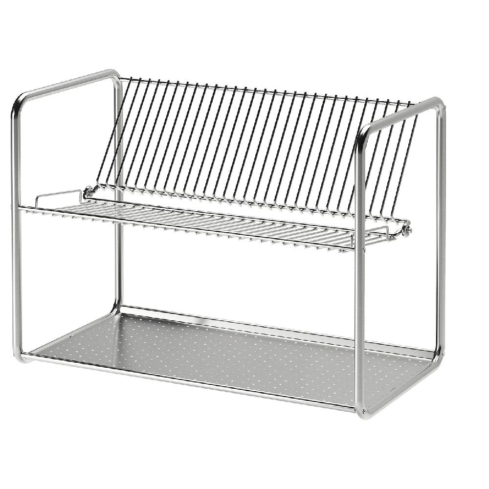 IKEA ORDNING Scolapiatti inox 50x27x36 cm