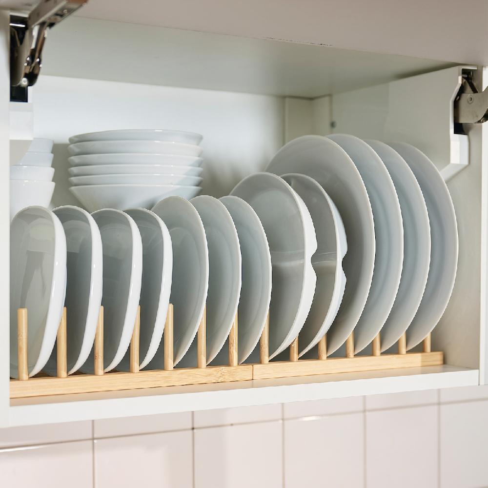 IKEA OSTBIT Portapiatti Bambù