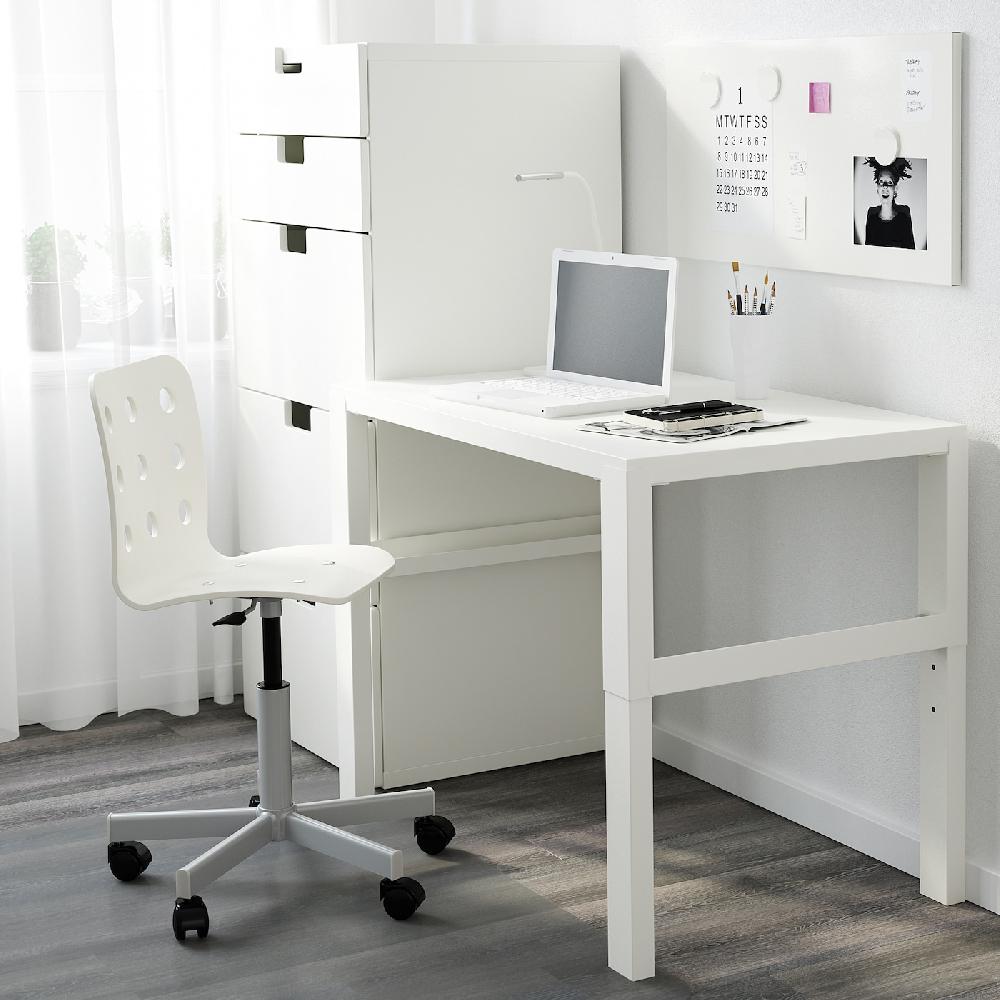 IKEA PÅHL Scrivania Bianco 96x58 Cm