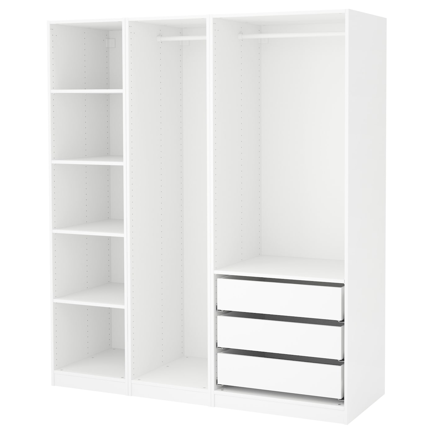 IKEA PAX Guardaroba bianco 175x58x201 cm