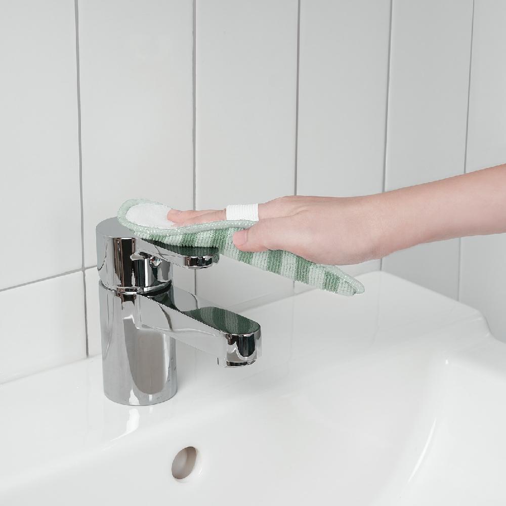 IKEA PEPPRIG Panno Spugna In Microfibra Verde