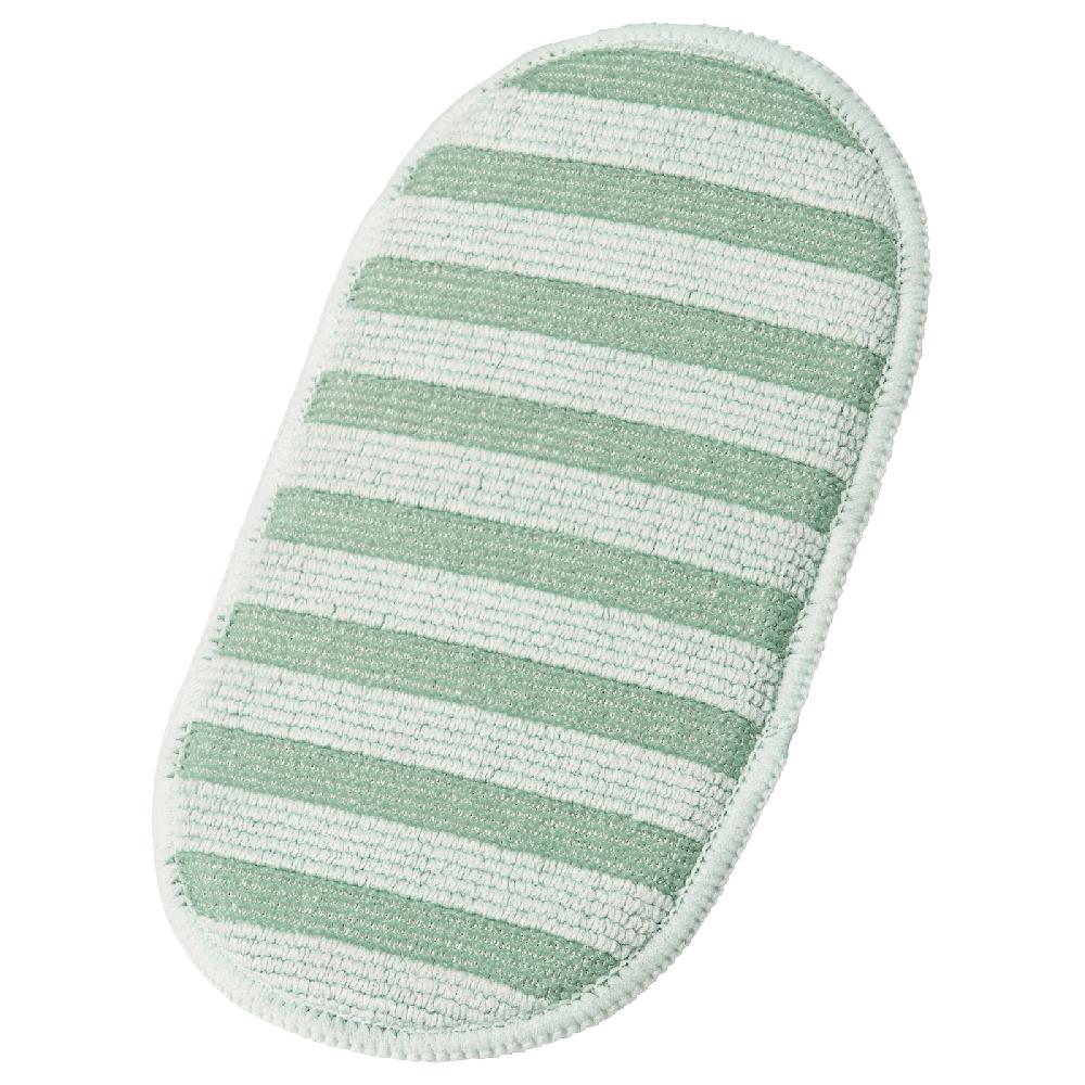 IKEA PEPPRIG Panno spugna in microfibra verde