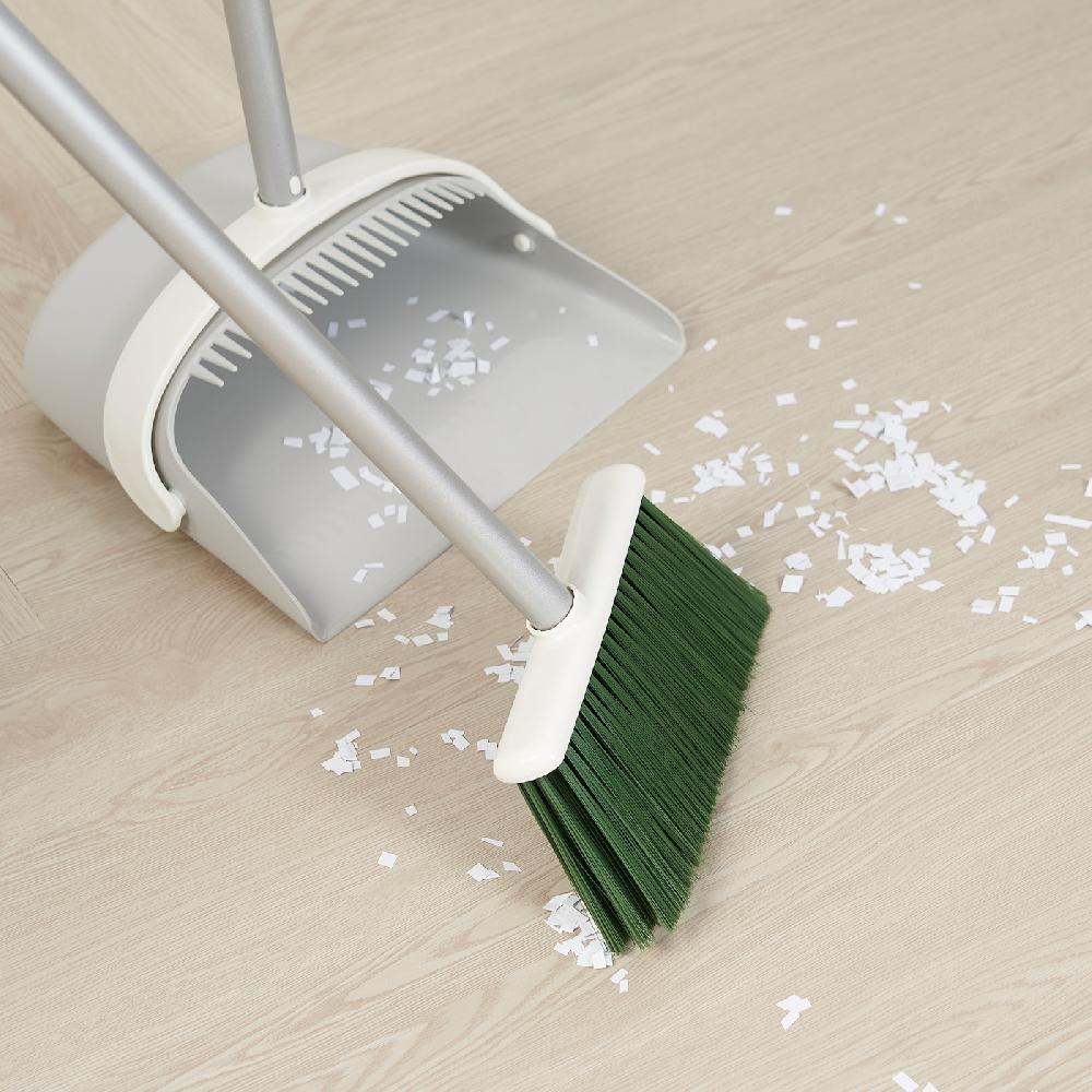 IKEA PEPPRIG Scopa/paletta Grigio/verde