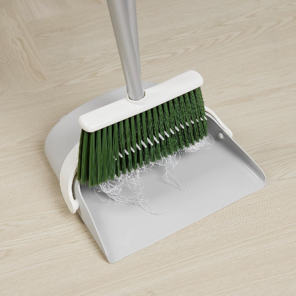IKEA PEPPRIG Scopa/paletta Grigio/verde