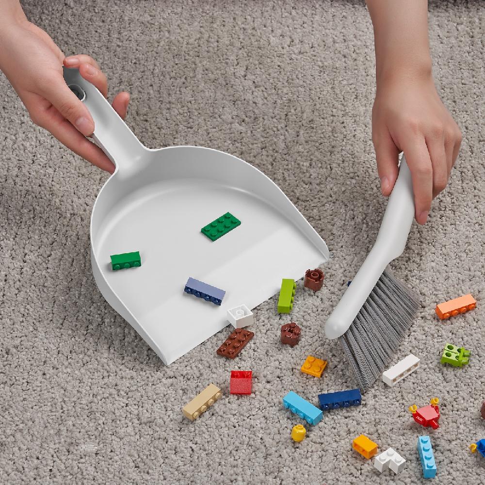 IKEA PEPPRIG Scopetta E Paletta Grigio