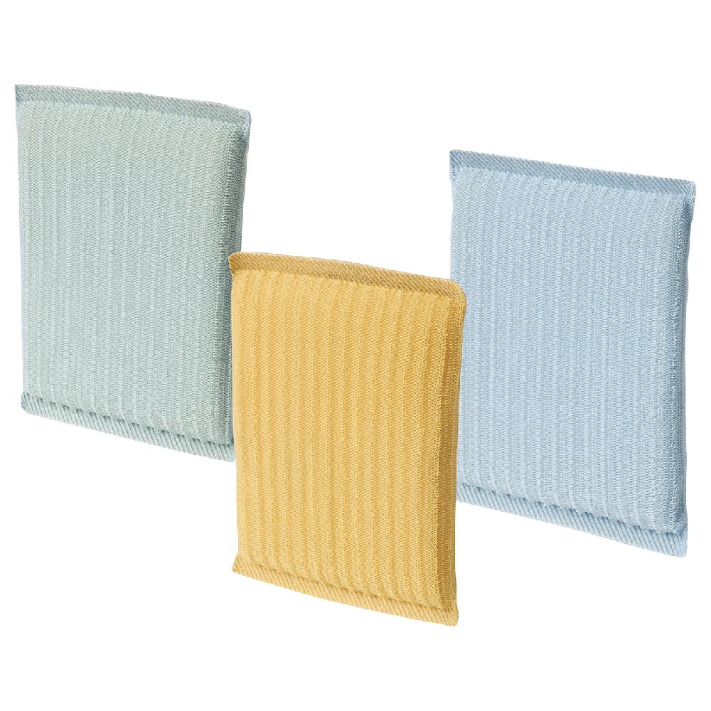 IKEA PEPPRIG Spugna verde blu/giallo