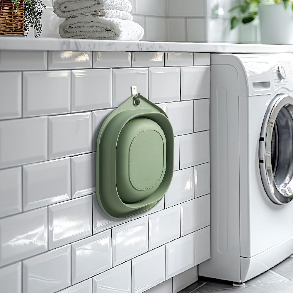 IKEA PEPPRIG Vaschetta Pieghevole/verde 10 L
