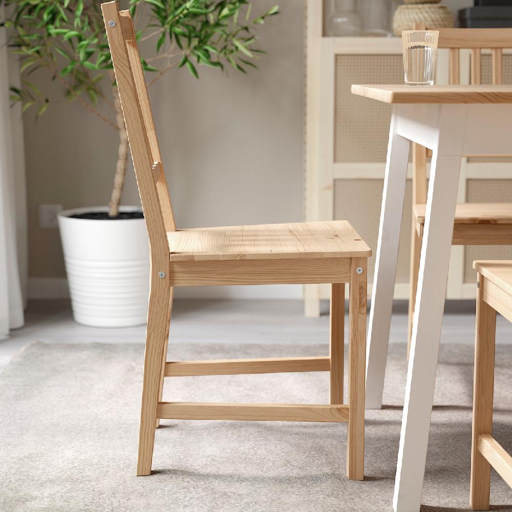 IKEA PINNTORP Sedia Mordente Marrone Chiaro