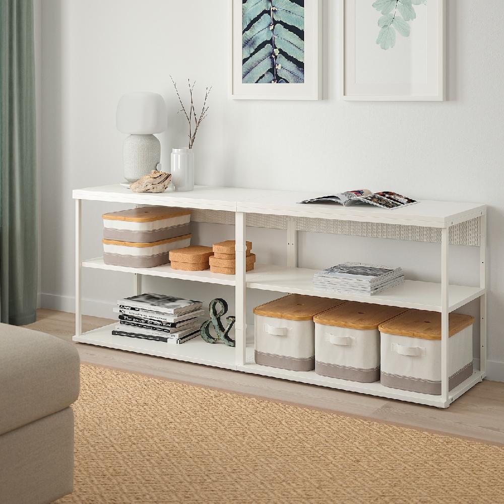 IKEA PLATSA Scaffale A Giorno Bianco 160x40x63 Cm