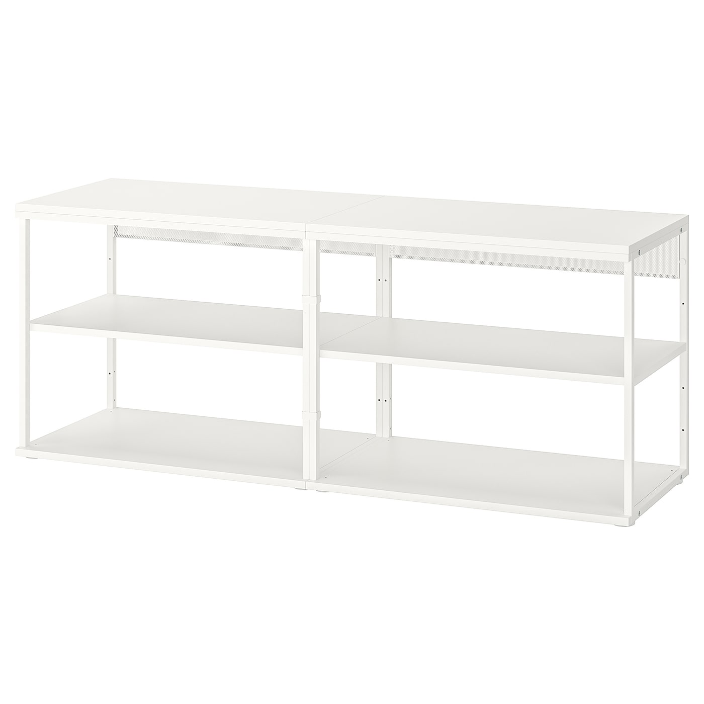 IKEA PLATSA Scaffale a giorno bianco 160x40x63 cm