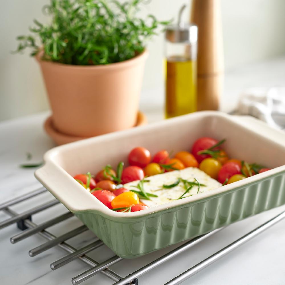 IKEA POETISK Teglia Da Forno Verde Chiaro 30x20 Cm