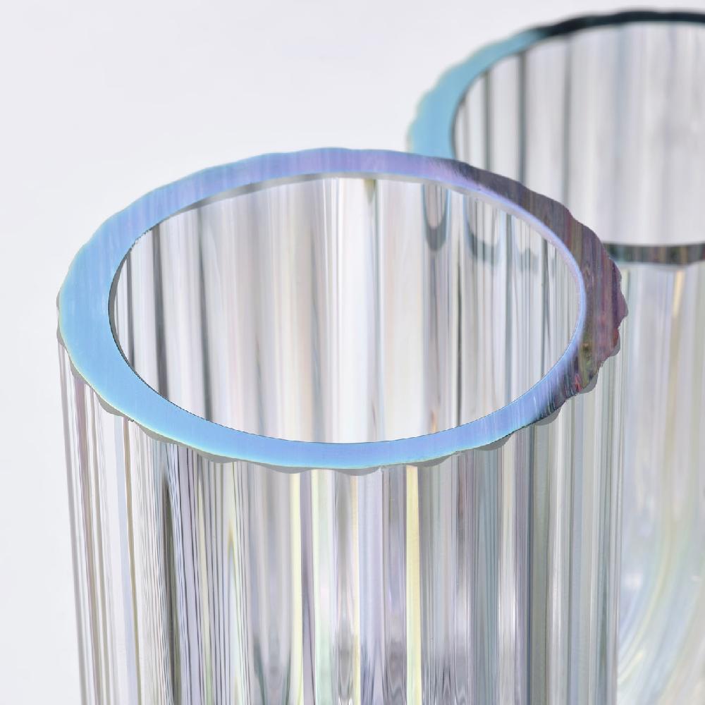 IKEA RÄFFELBJÖRK Vaso Color Madreperla 12 Cm