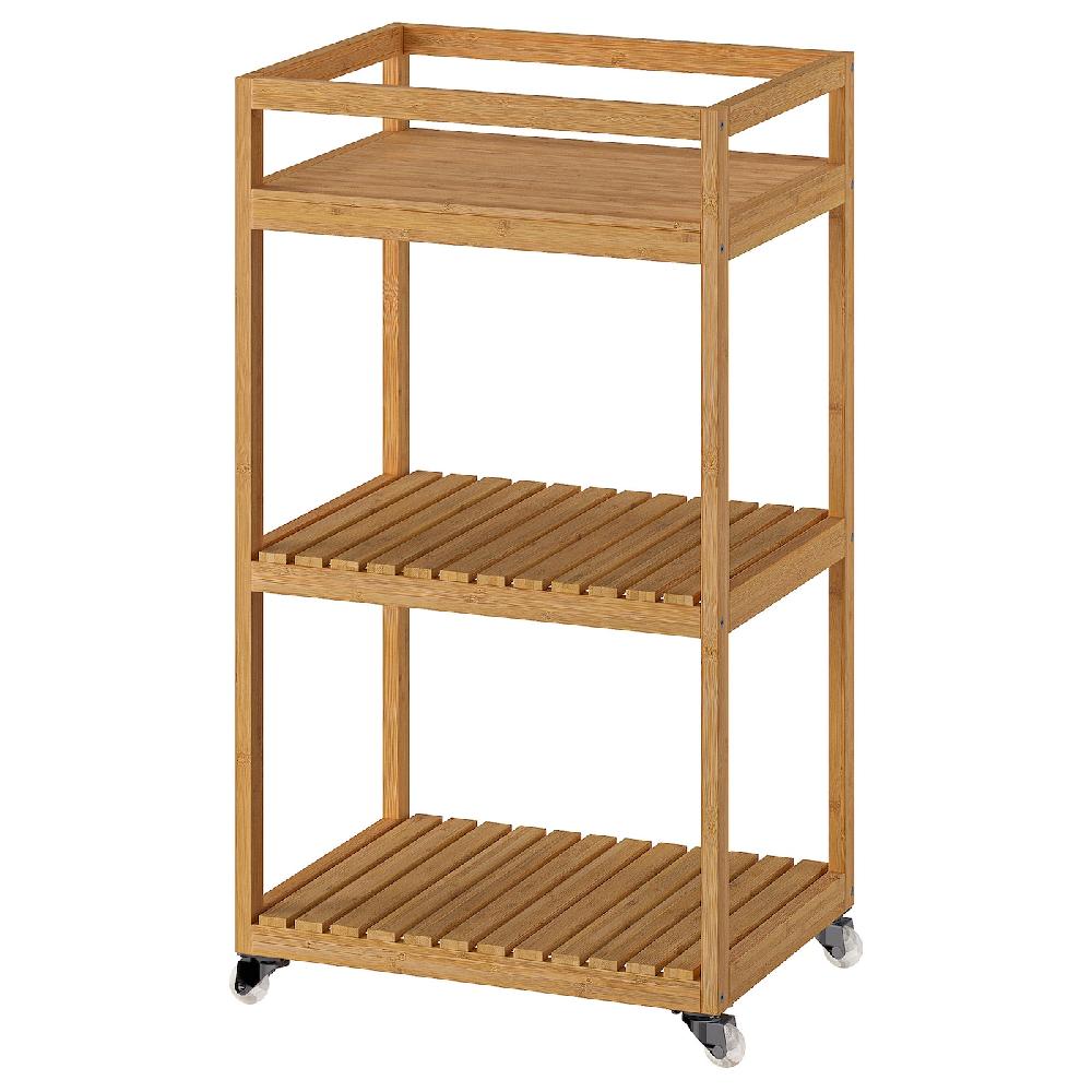 IKEA RÅGRUND Carrello Bambù 42x33x76 Cm