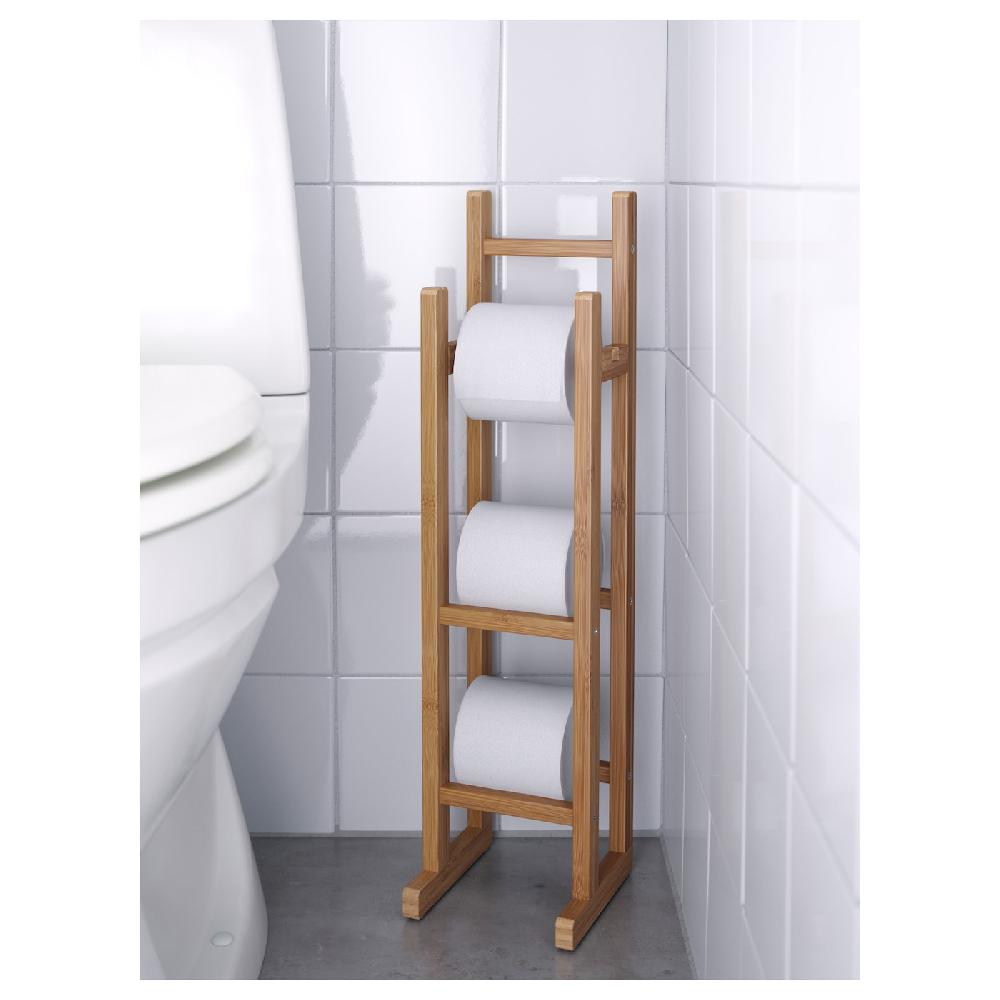 IKEA RÅGRUND Porta Carta Igienica Bambù