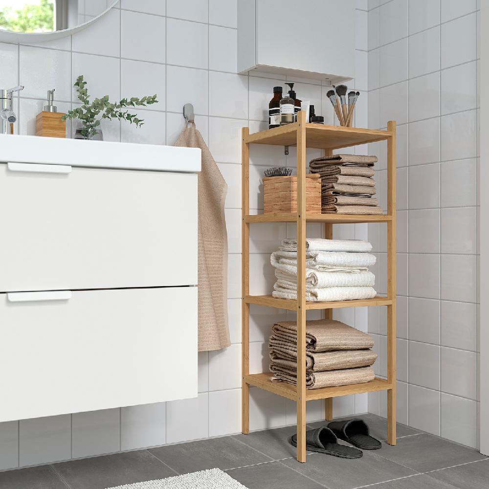 IKEA RÅGRUND Scaffale Bambù 37x37x104 Cm
