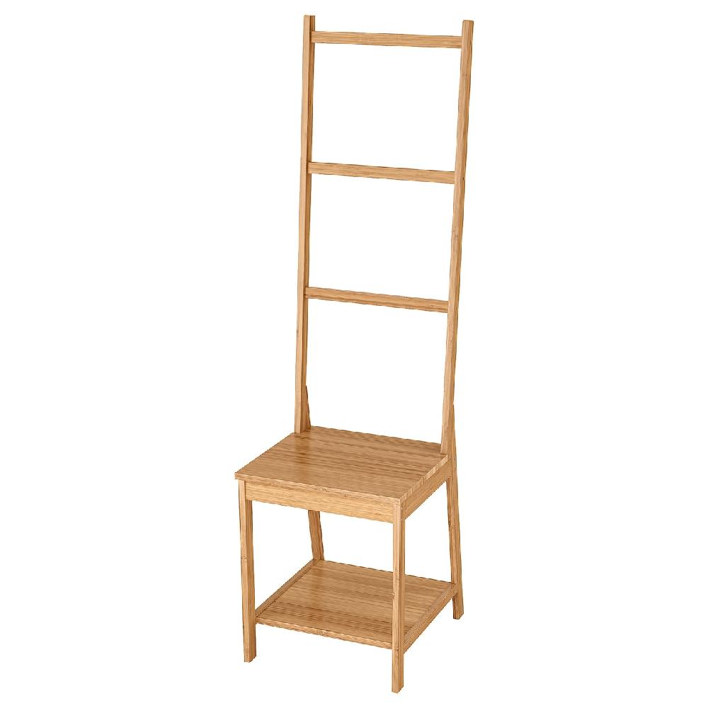 IKEA RÅGRUND Sedia Con Portasciugamani Bambù