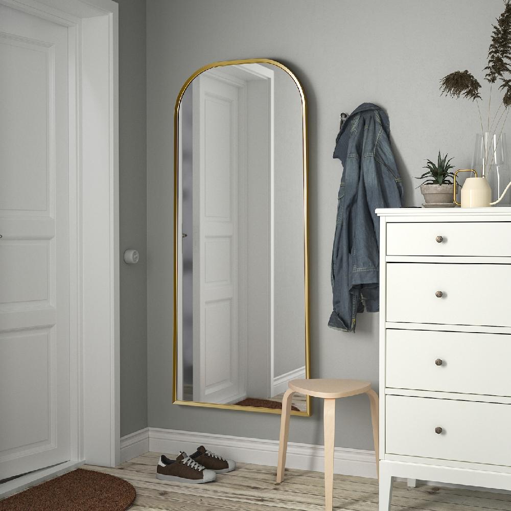 IKEA RÅMEBO Specchio Color Oro 75x168 Cm