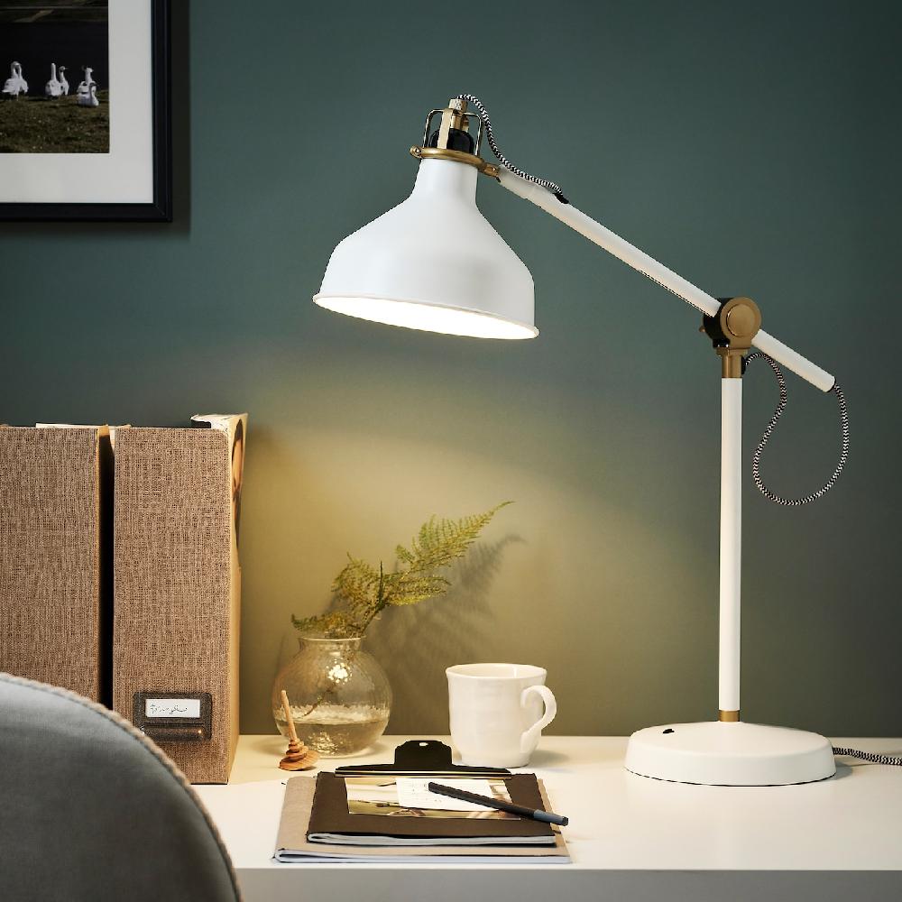 IKEA RANARP Lampada Da Lavoro Bianco Sporco