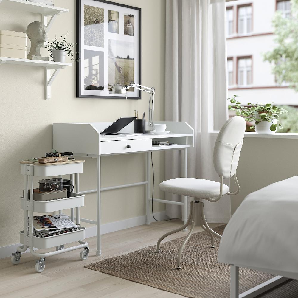 IKEA RÅSKOG Carrello Bianco 28x38x61 Cm