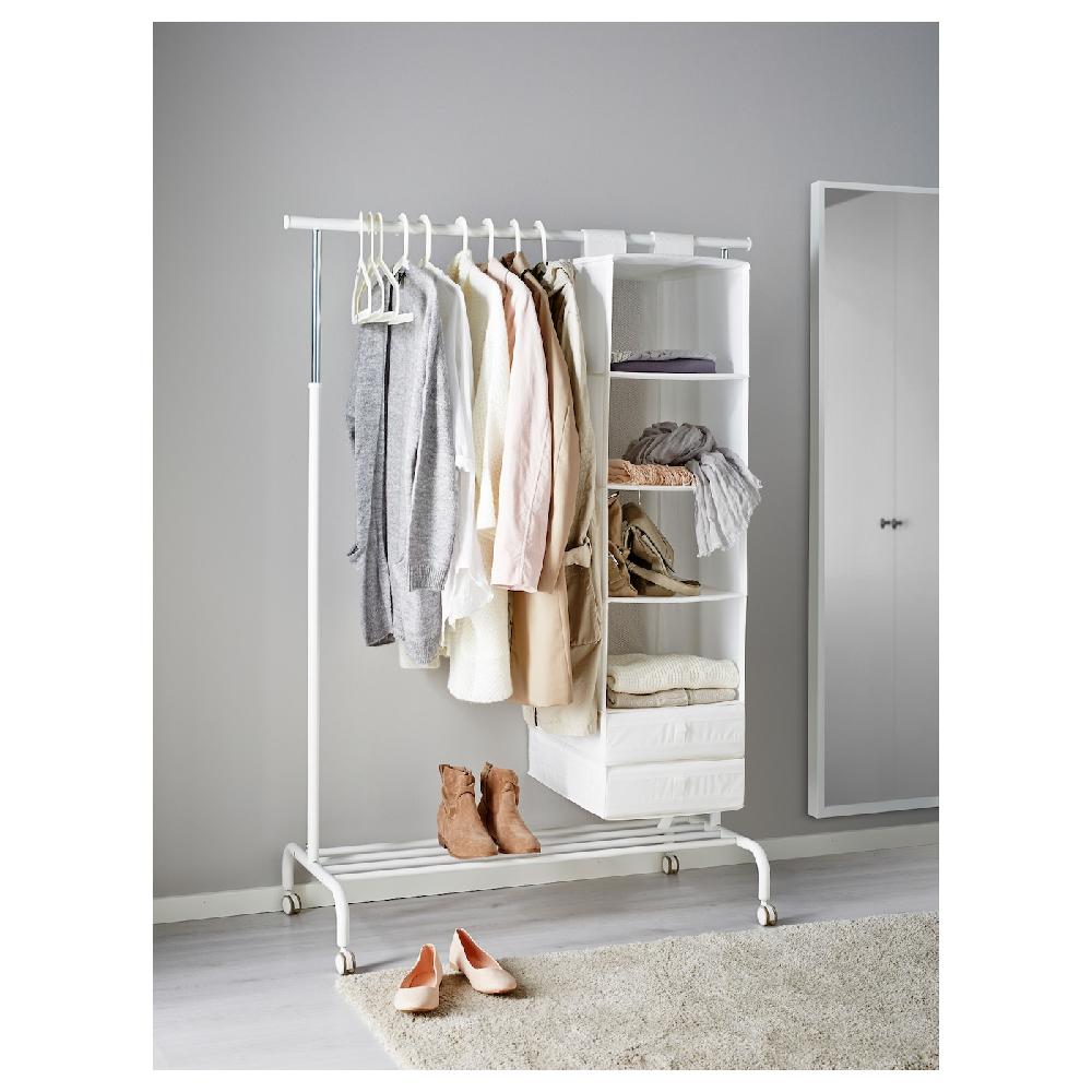 IKEA RIGGA Stand Appendiabiti Bianco
