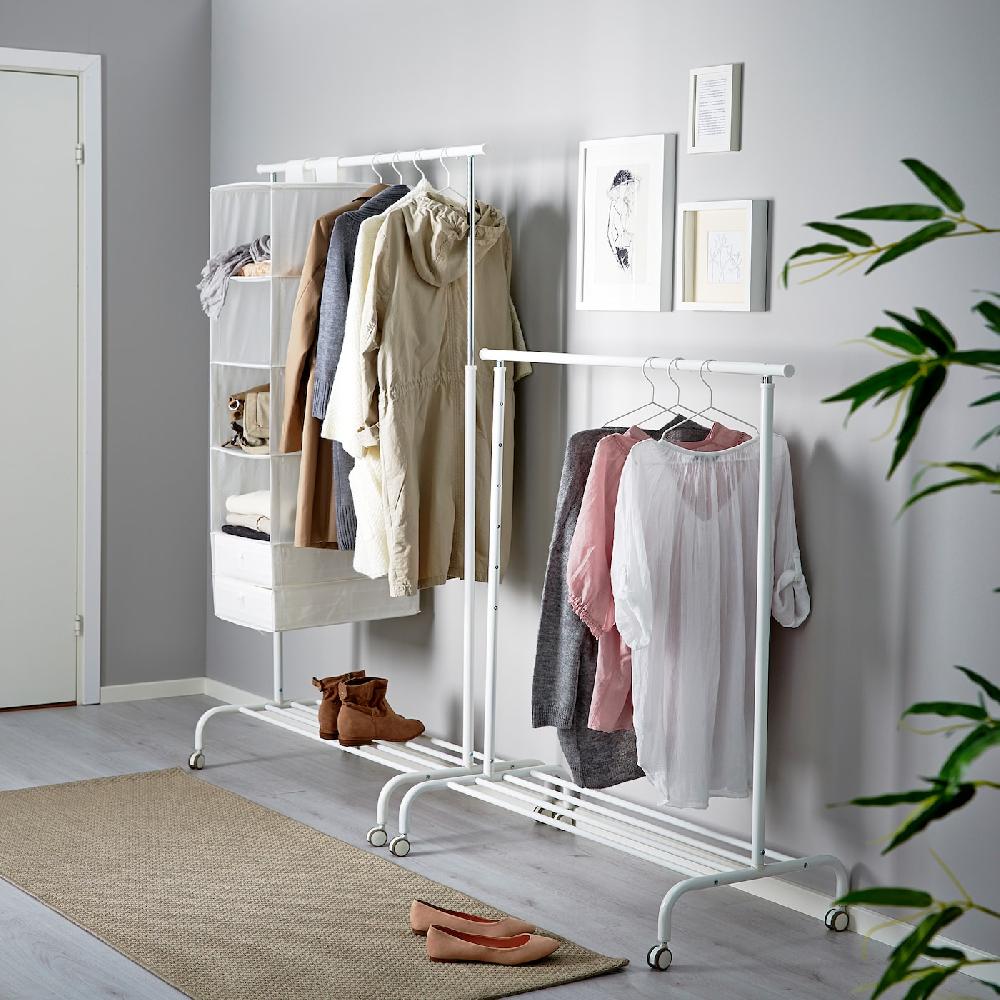 IKEA RIGGA Stand Appendiabiti Bianco