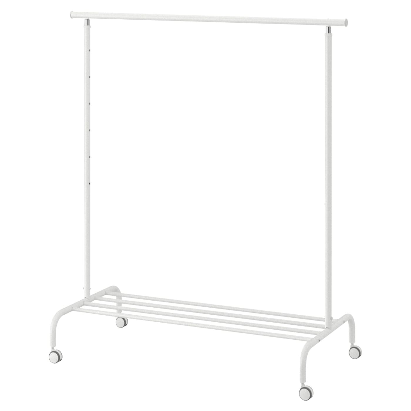 IKEA RIGGA Stand appendiabiti bianco