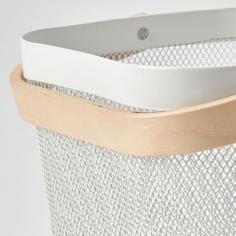 IKEA RISATORP Cestino Bianco 25x26x18 Cm