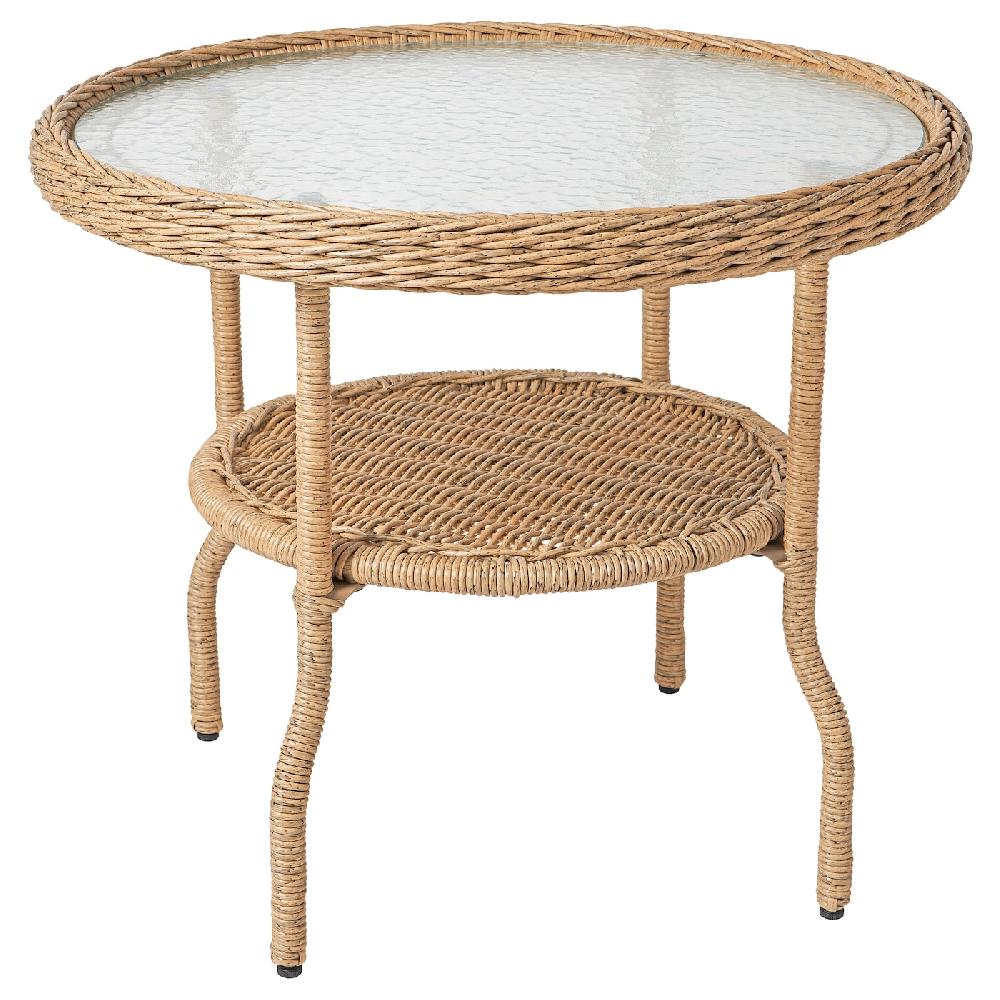 IKEA RISHOLMEN Tavolino da giardino marrone