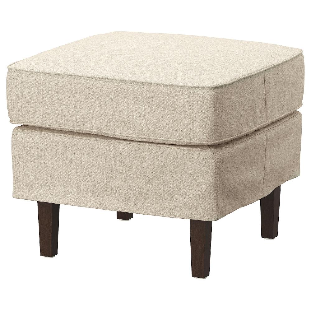 IKEA ROCKSJÖN Poggiapiedi Kilanda beige chiaro