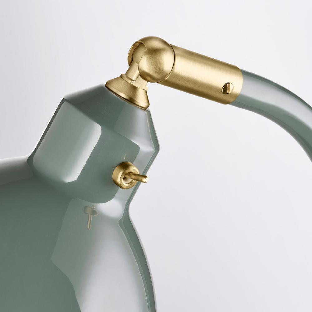 IKEA RÖDFLIK Lampada Da Scrivania Grigio-verde
