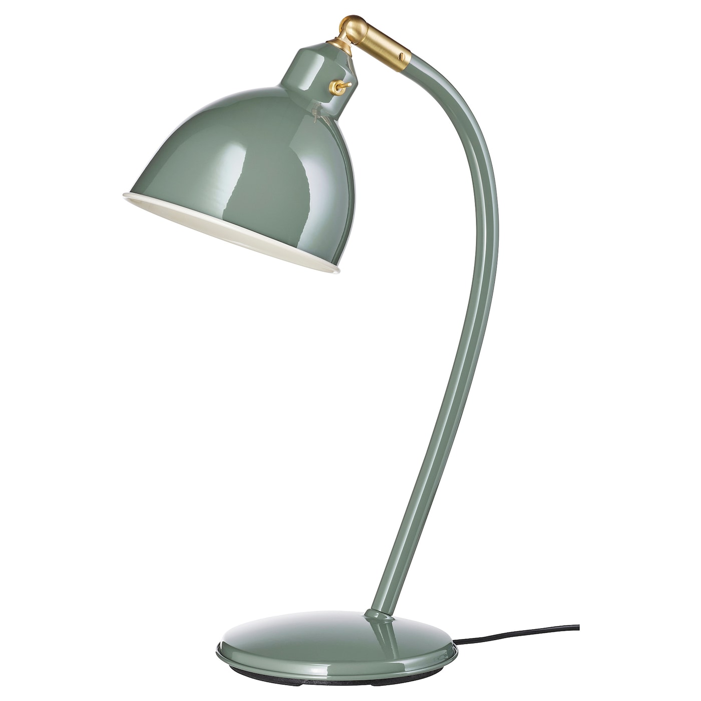 IKEA RÖDFLIK Lampada da scrivania grigio-verde