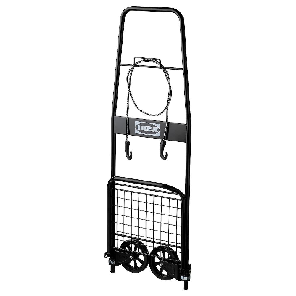 IKEA RULLEBÖR Carrello Nero