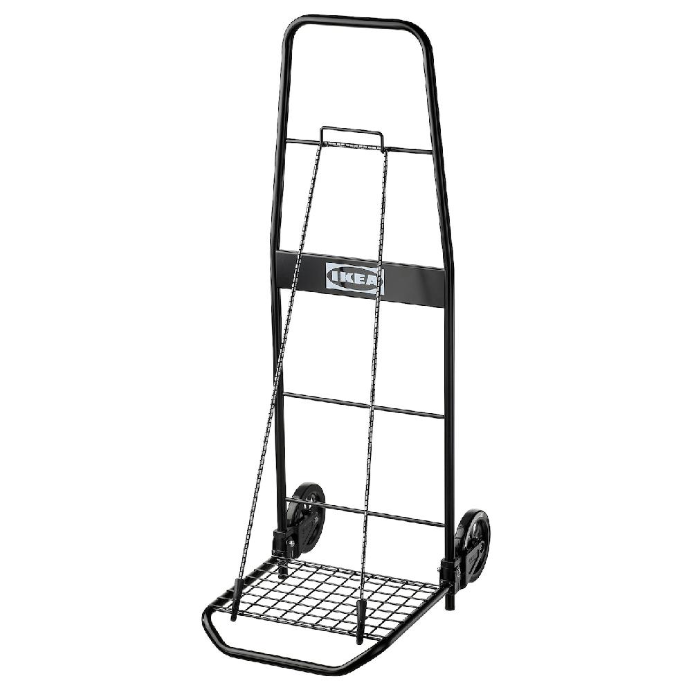 IKEA RULLEBÖR Carrello Nero