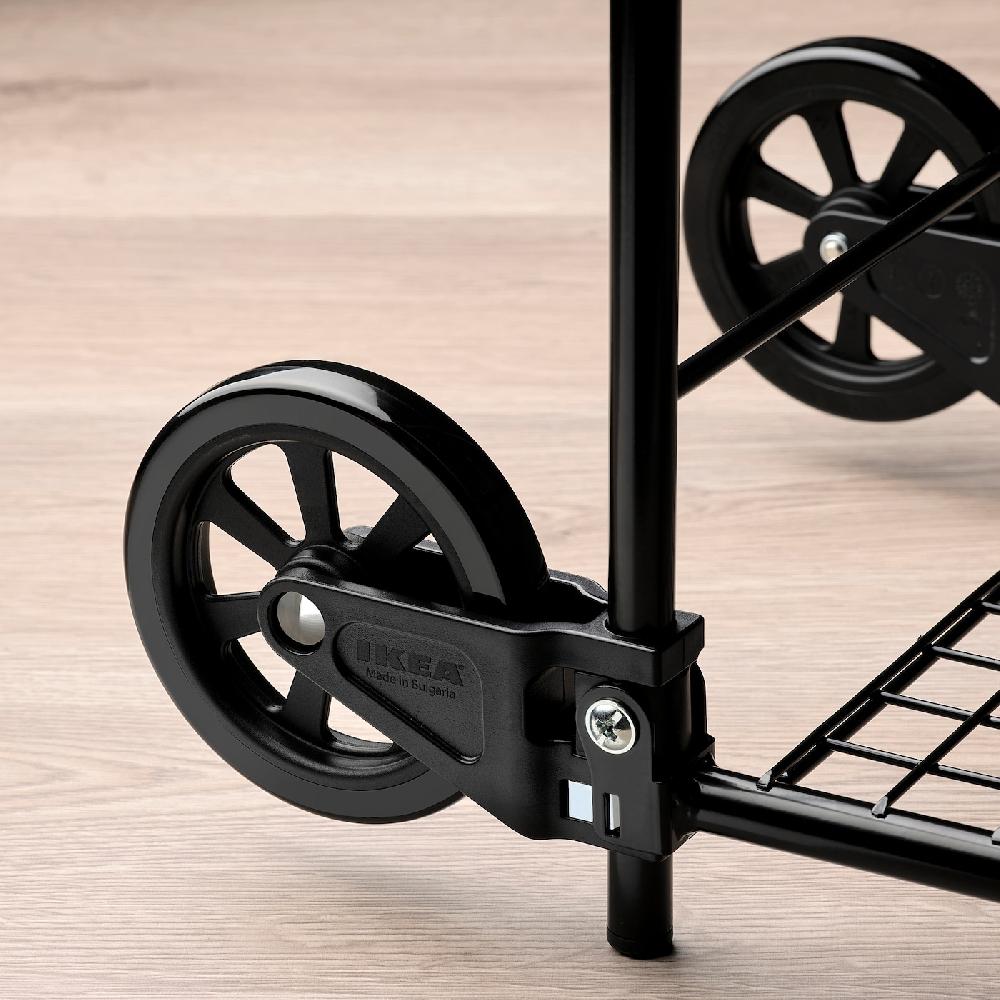 IKEA RULLEBÖR / FRAKTA Carrello Con Borsa Nero/blu