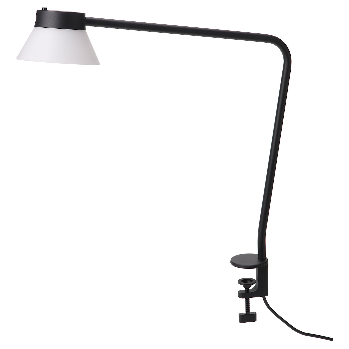 IKEA SAMBORD Lampada da scrivania nero/bianco