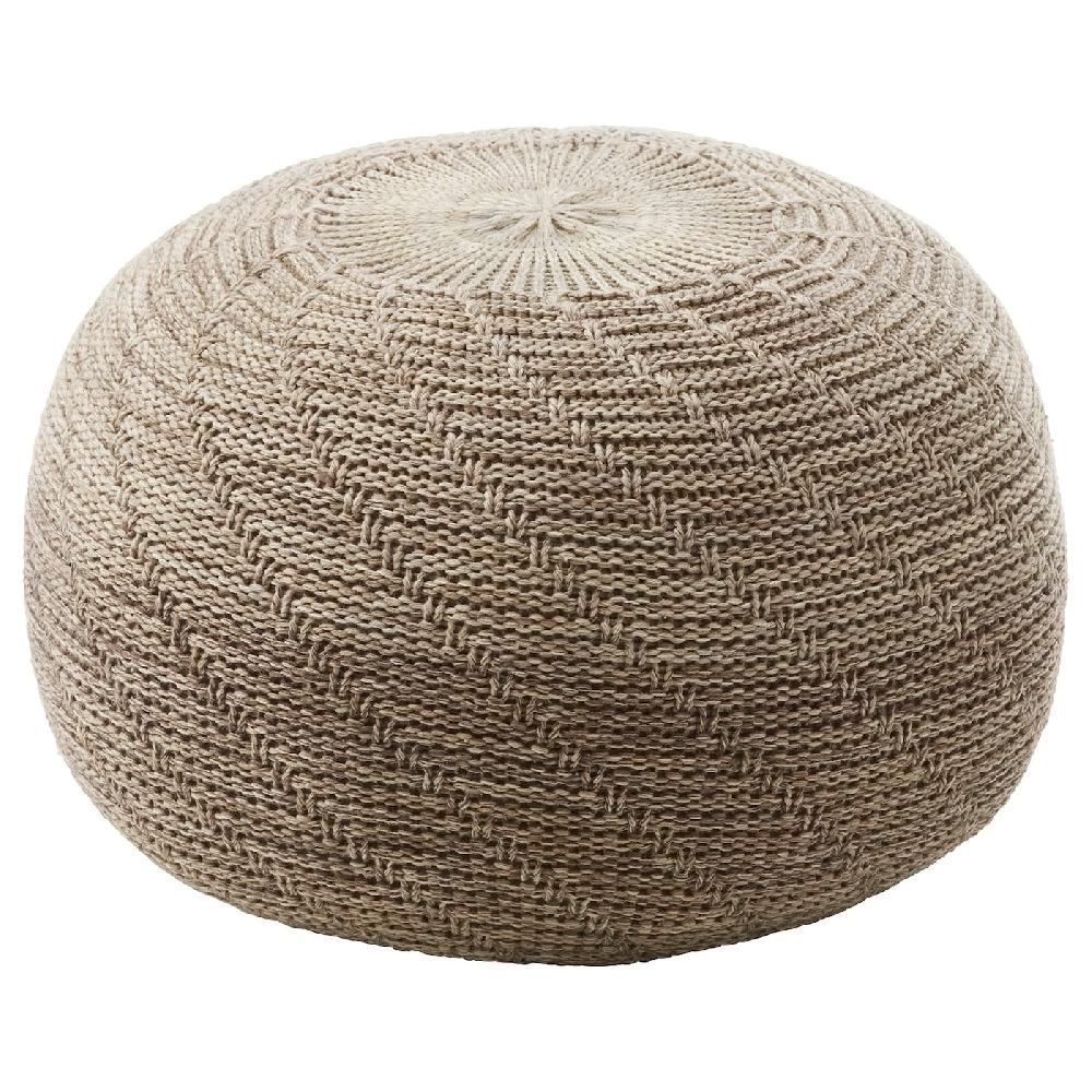 IKEA SANDARED Pouf beige 45 cm