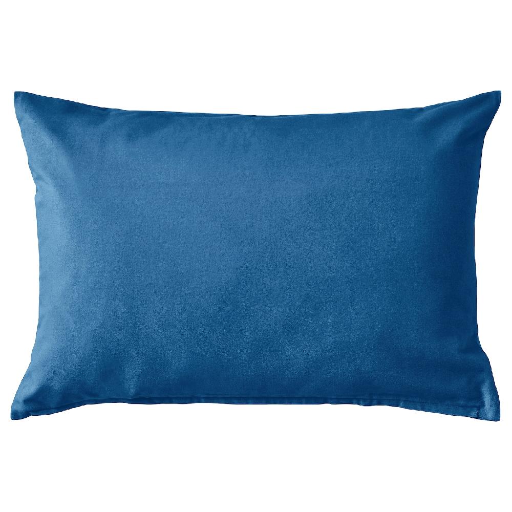 IKEA SANELA Fodera per cuscino blu 40x58 cm