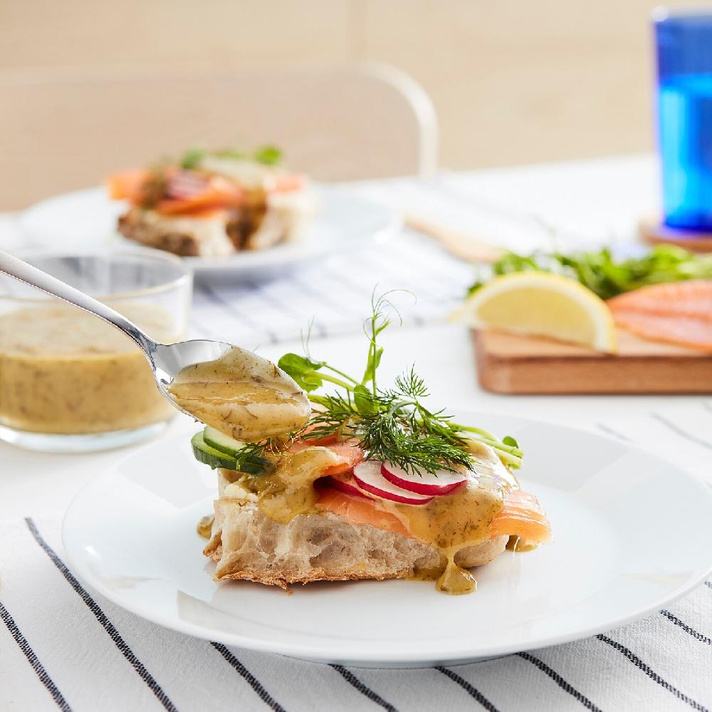IKEA SÅS SENAP & DILL Salsa Per Salmone Marinato