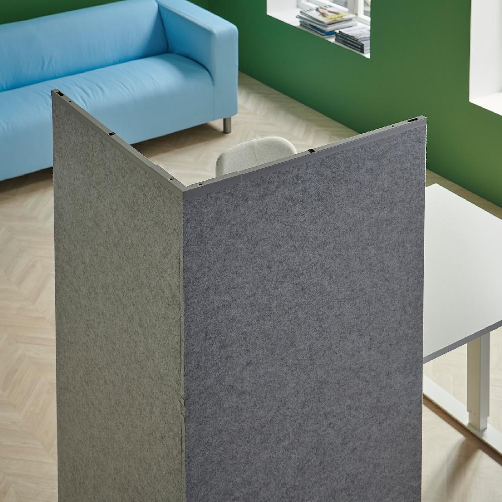 IKEA SIDORNA Paravento Grigio 164x80x150 Cm