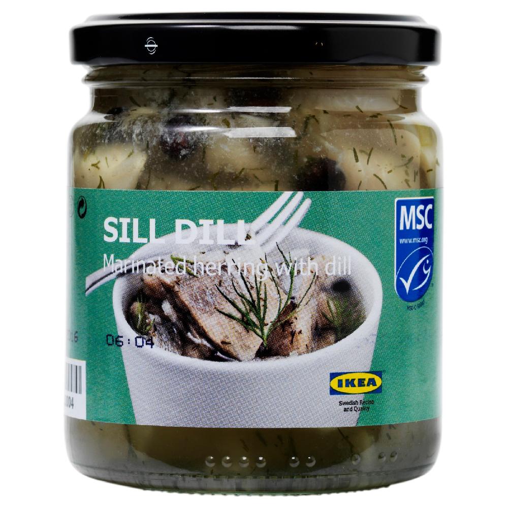 IKEA SILL DILL Aringhe all'aneto 250 g