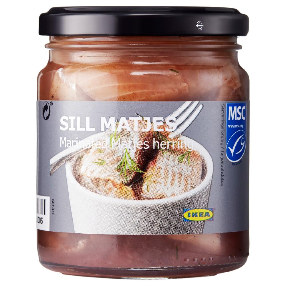 IKEA SILL MATJES Filetti di aringhe Matjes 250 g