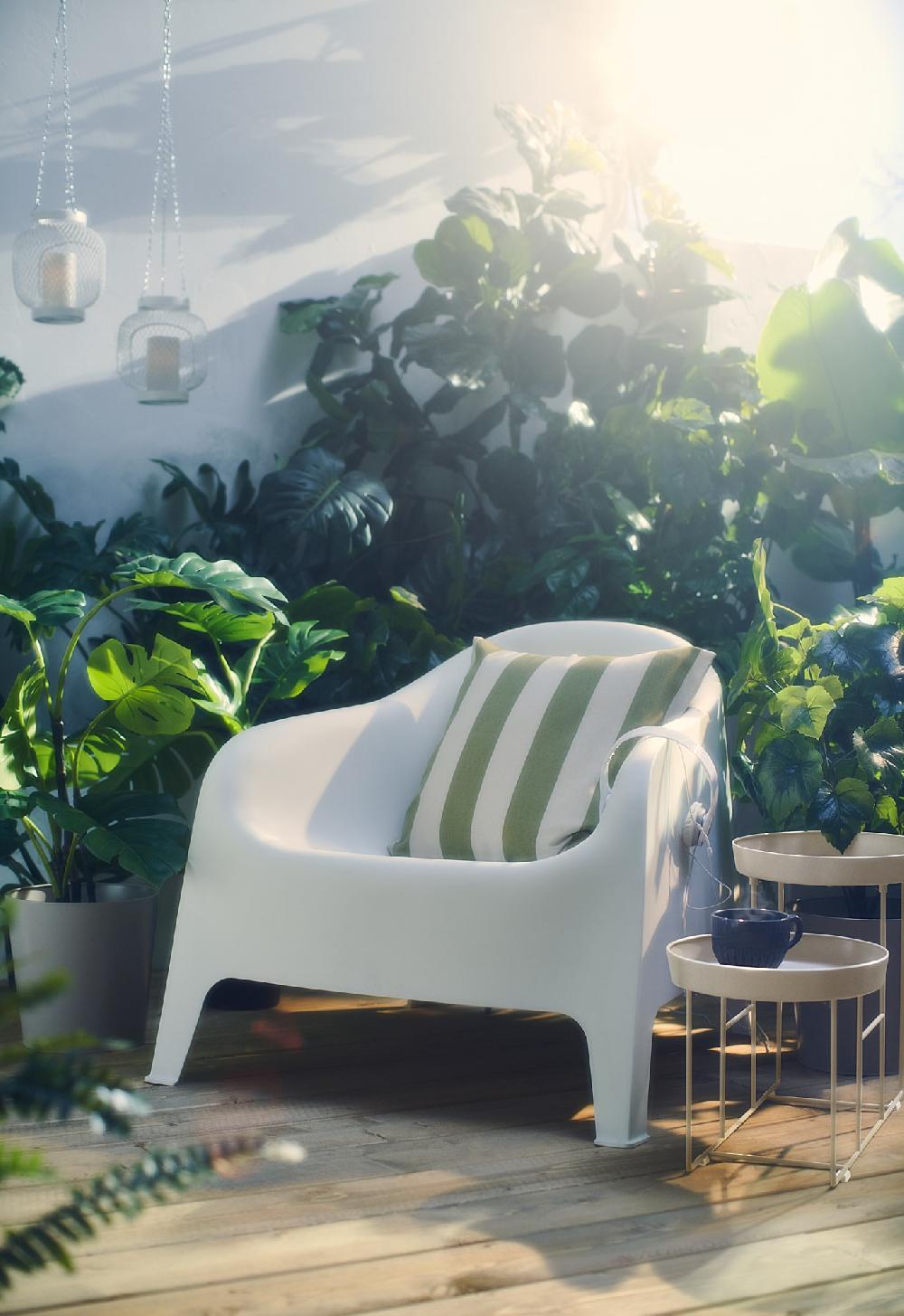IKEA SKARPÖ Poltrona Da Giardino Bianco