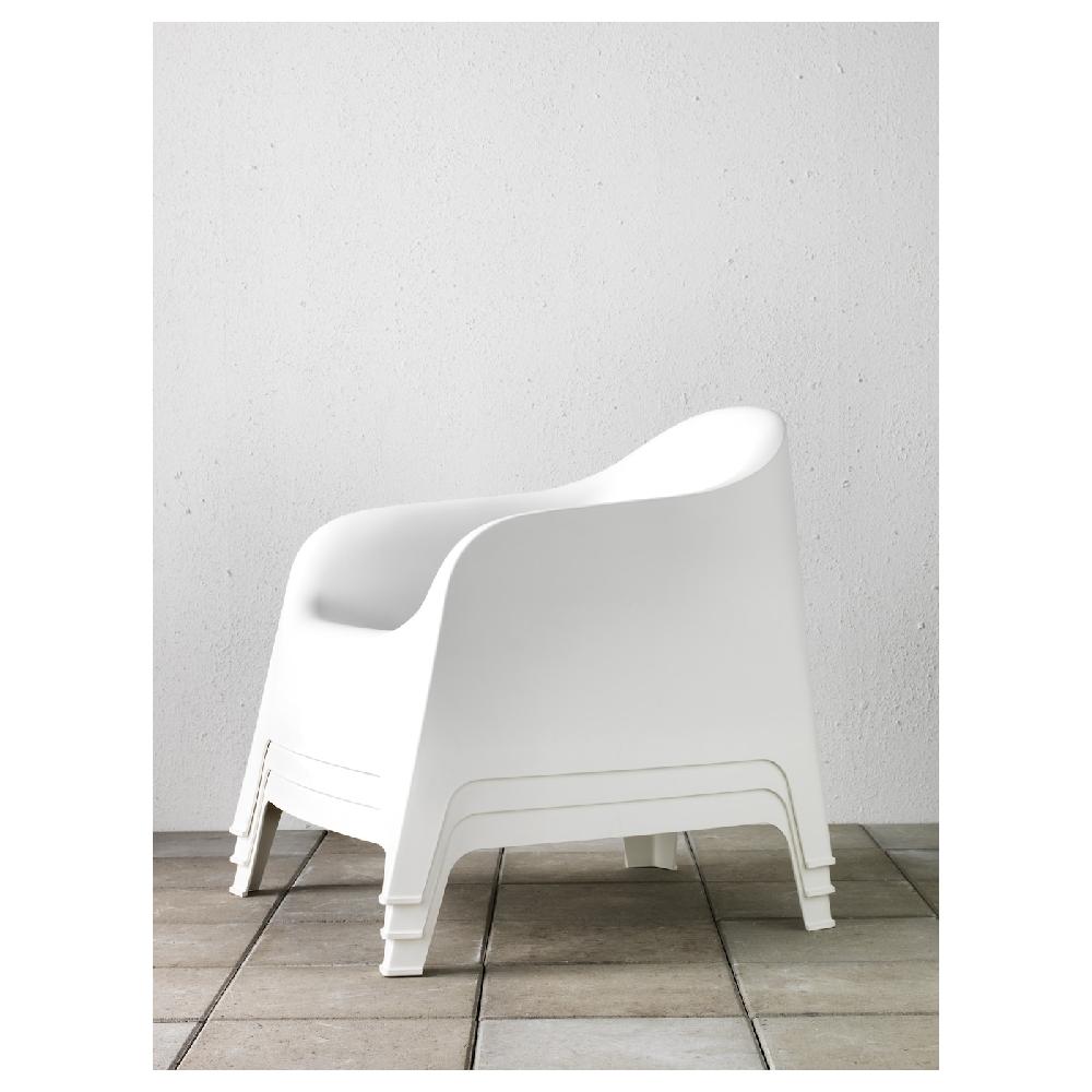 IKEA SKARPÖ Poltrona Da Giardino Bianco