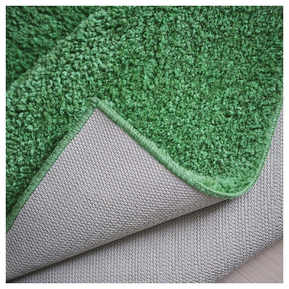 IKEA SKOGSDUVA Tappeto Pelo Lungo Verde 133x160 Cm